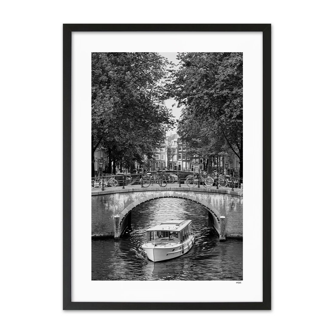 Poster van Amsterdam - Grachten | WIJCK.